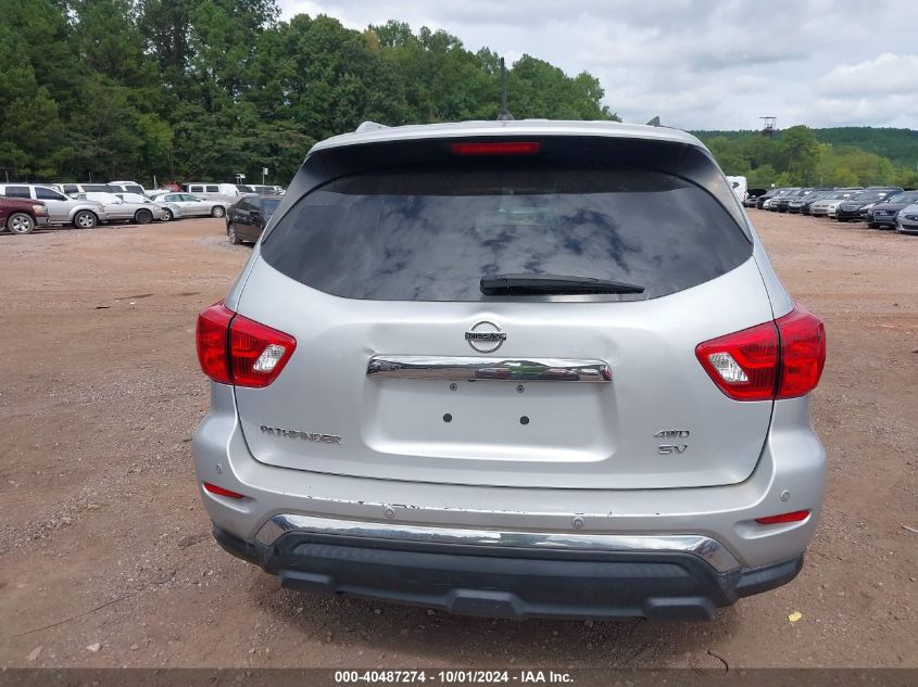 2018 Nissan Pathfinder Sv VIN: 5N1DR2MM5JC646565 Lot: 40487274