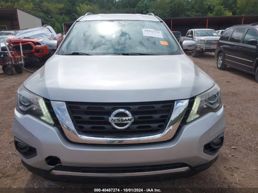 2018 Nissan Pathfinder Sv VIN: 5N1DR2MM5JC646565 Lot: 40487274