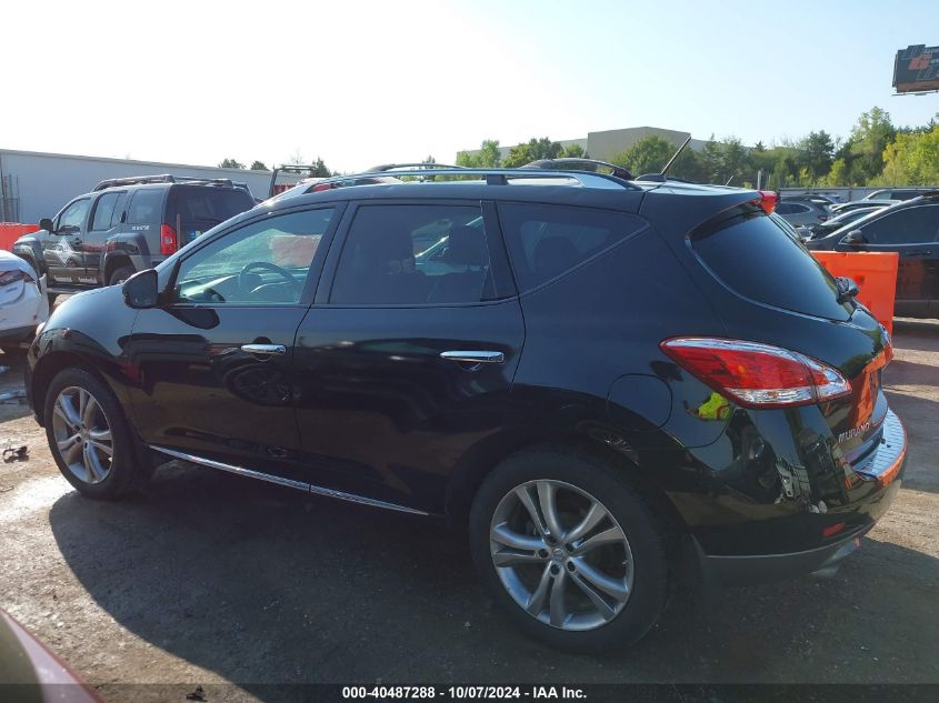 2011 Nissan Murano Le VIN: JN8AZ1MW5BW178506 Lot: 40487288