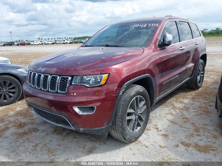 VIN 1C4RJFBG2KC693107 2019 JEEP GRAND CHEROKEE LIMITED 4X4