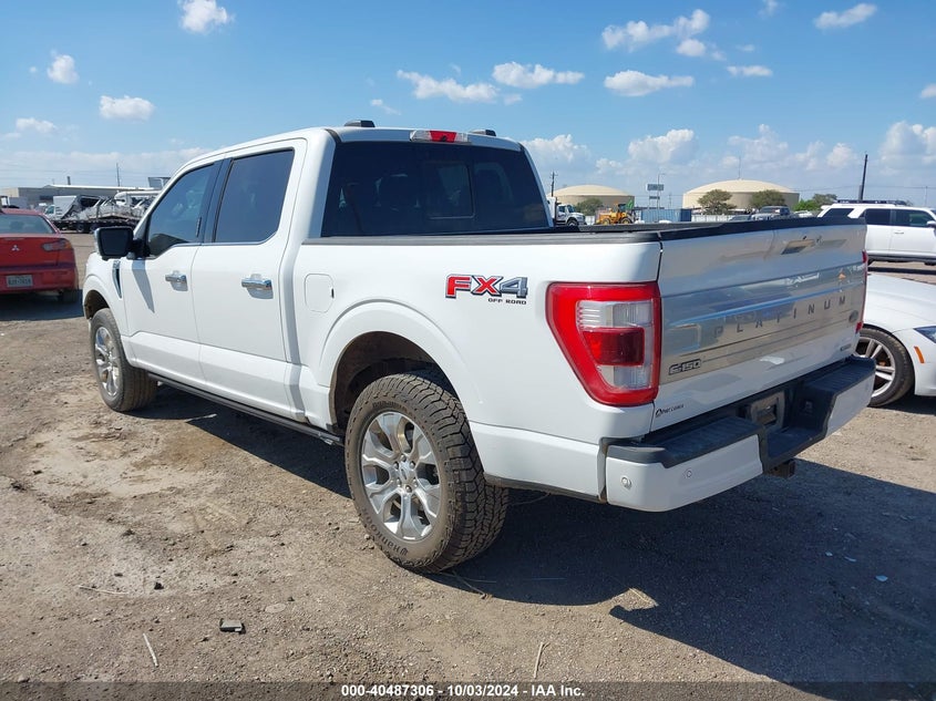 VIN 1FTFW1E8XMFB48091 2021 FORD F-150 PLATINUM