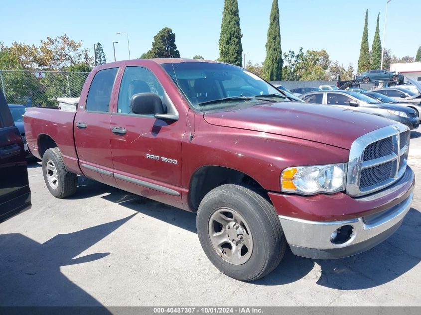 2002 Dodge Ram 1500 St VIN: 3D7HA18N02G198511 Lot: 40487307