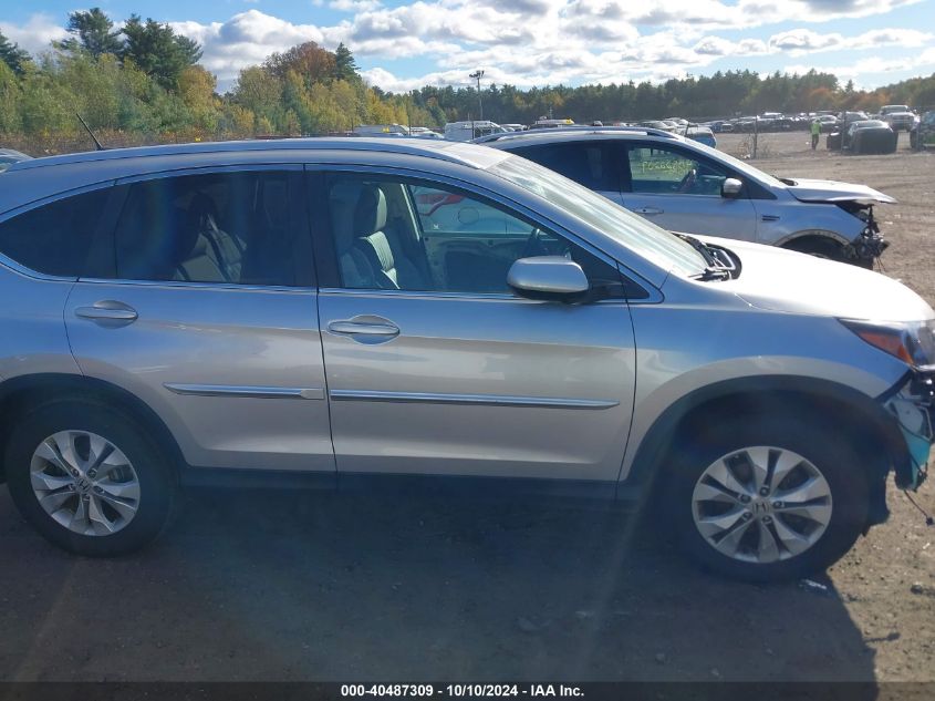 2012 Honda Cr-V Ex-L VIN: 2HKRM4H78CH611616 Lot: 40487309