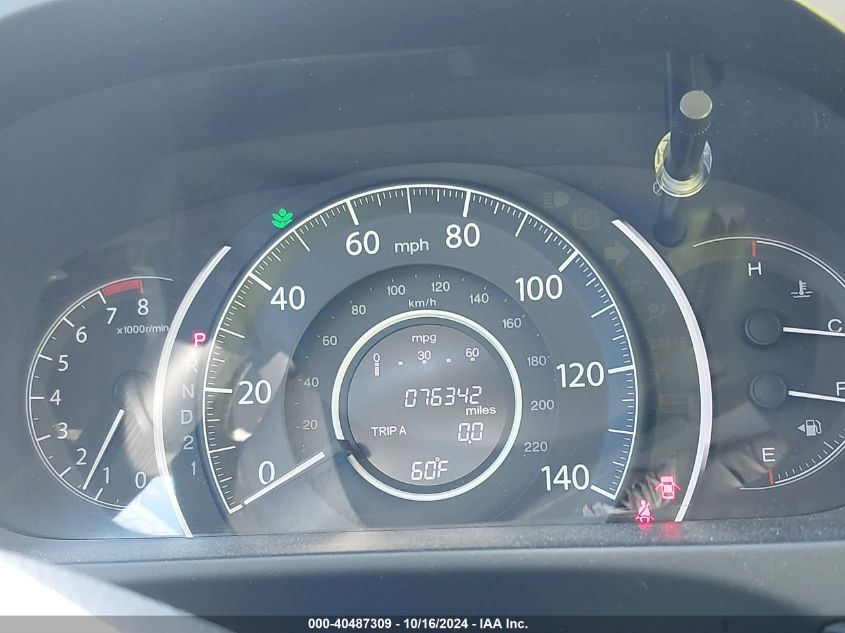 2012 Honda Cr-V Ex-L VIN: 2HKRM4H78CH611616 Lot: 40487309