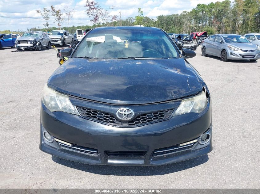 2014 Toyota Camry Se Sport VIN: 4T1BF1FK7EU357189 Lot: 40487316