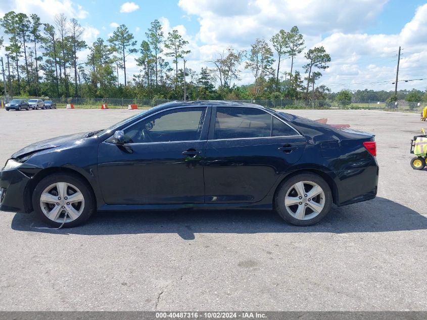 2014 Toyota Camry Se Sport VIN: 4T1BF1FK7EU357189 Lot: 40487316