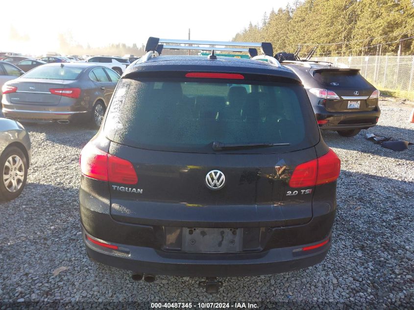 WVGAV3AX8EW606830 2014 Volkswagen Tiguan Sel