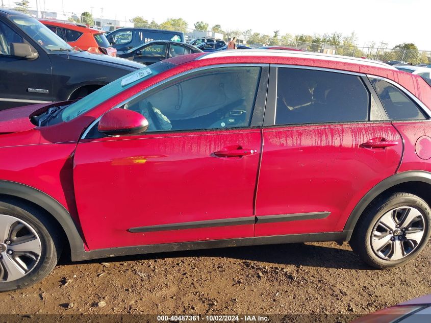 2017 Kia Niro Lx VIN: KNDCB3LC8H5063585 Lot: 40487361