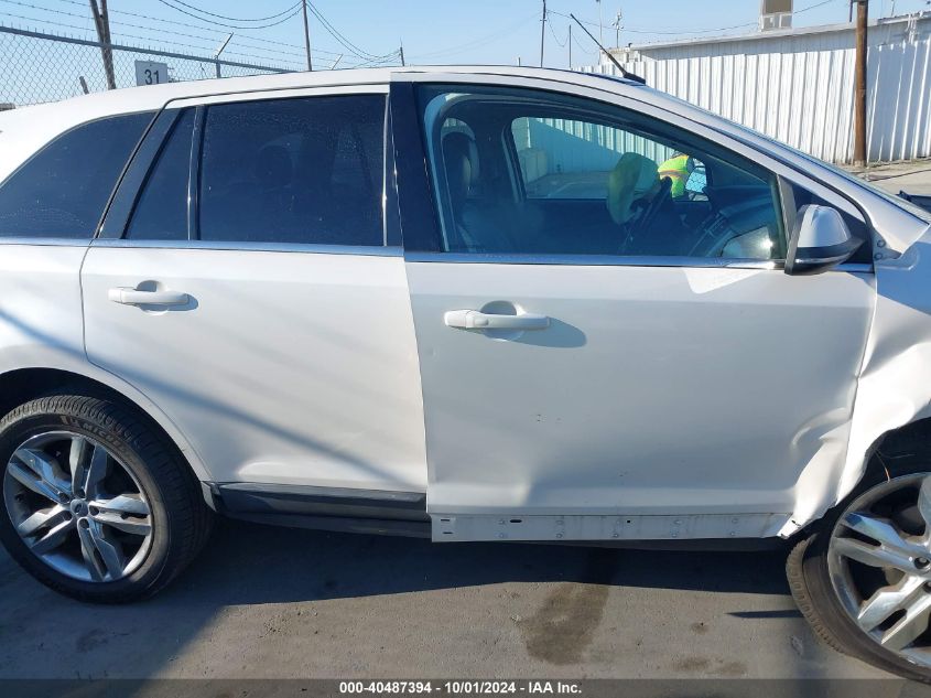 2014 Ford Edge Limited VIN: 2FMDK3KC7EBB56963 Lot: 40487394