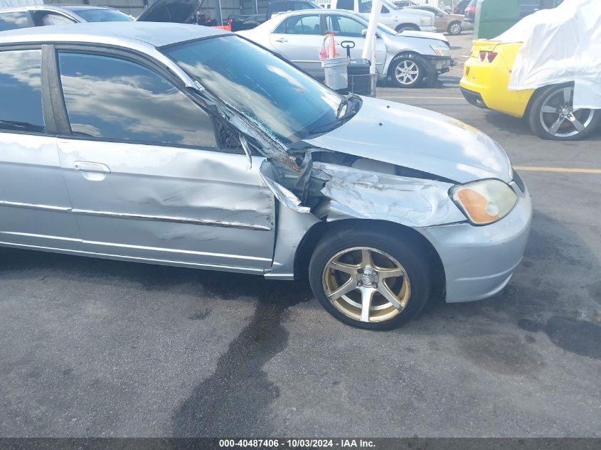 2003 Honda Civic Lx VIN: 2HGES16533H537990 Lot: 40487406