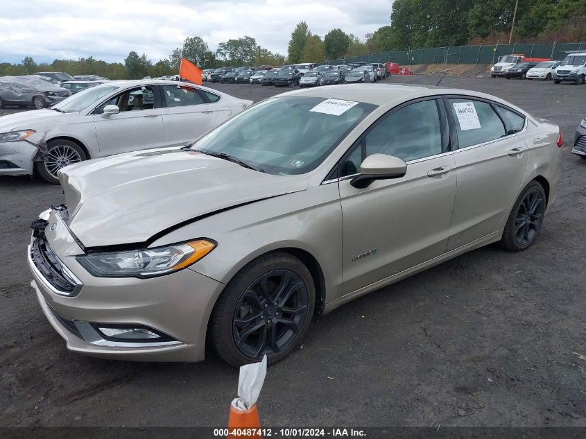 3FA6P0LU6JR248684 2018 FORD FUSION - Image 2