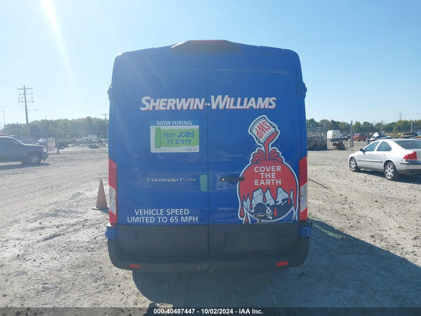 2020 FORD TRANSIT-250 CARGO VAN VIN: 1FTBR1C8XLKA88909