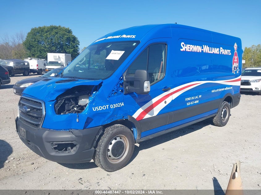 2020 FORD TRANSIT-250 CARGO VAN VIN: 1FTBR1C8XLKA88909