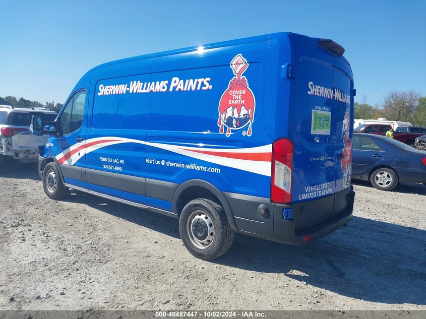 2020 FORD TRANSIT-250 CARGO VAN VIN: 1FTBR1C8XLKA88909