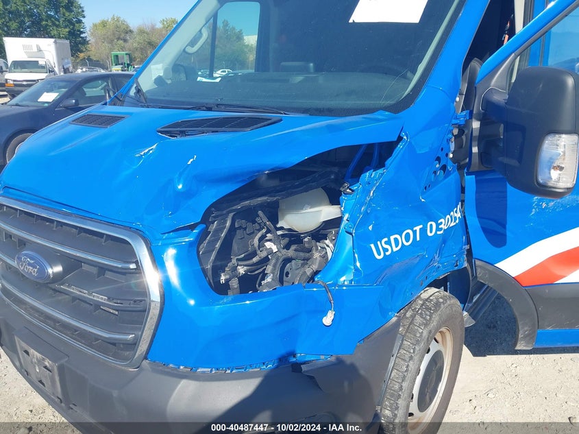 2020 FORD TRANSIT-250 CARGO VAN VIN: 1FTBR1C8XLKA88909