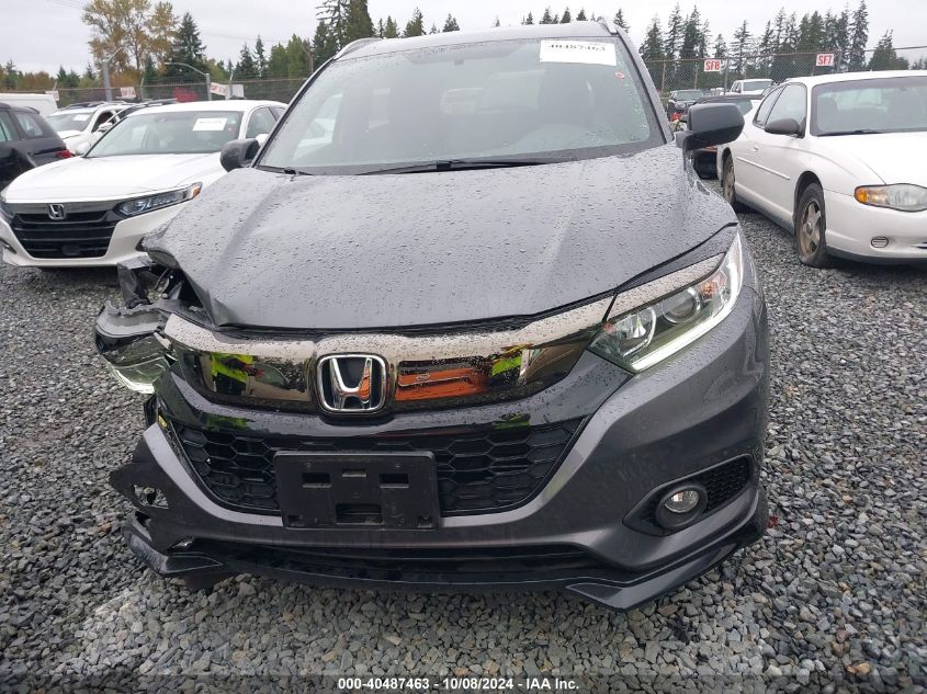 2021 Honda Hr-V Awd Sport VIN: 3CZRU6H13MM729411 Lot: 40487463