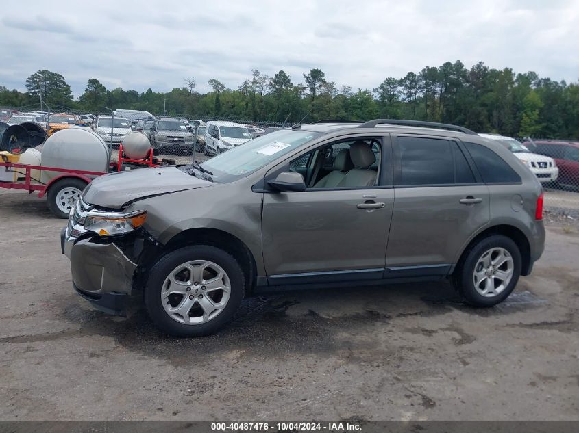 2014 Ford Edge Sel VIN: 2FMDK4JC2EBB35834 Lot: 40487476