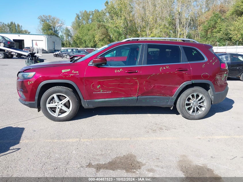 1C4PJMLX0KD223646 2019 Jeep Cherokee Latitude Plus 4X4
