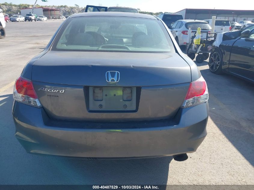 1HGCP2F43AA080843 2010 Honda Accord 2.4 Lx-P