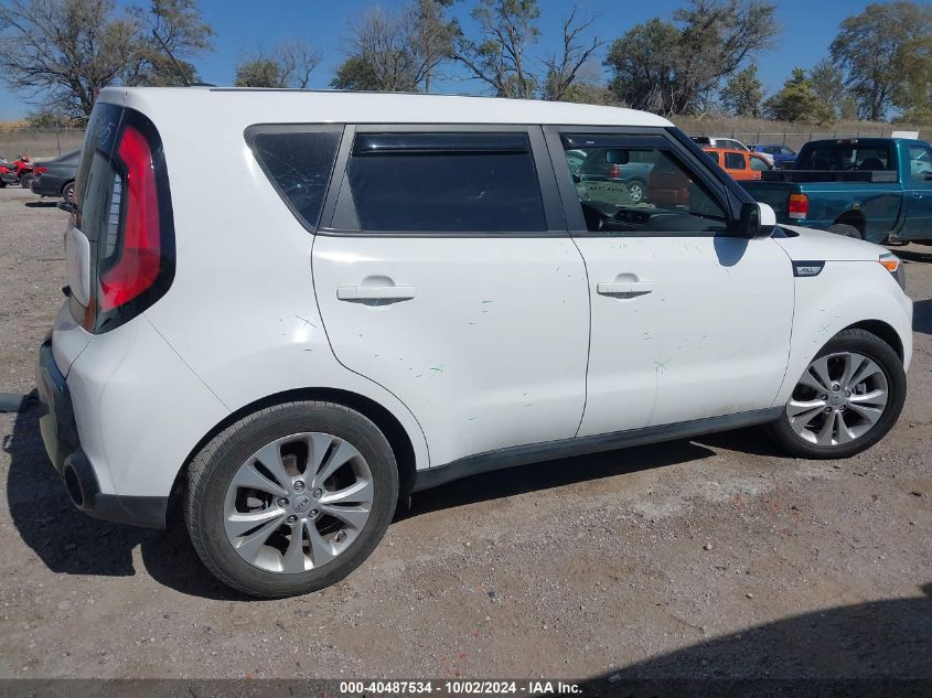 2016 Kia Soul + VIN: KNDJP3A59G7409501 Lot: 40487534