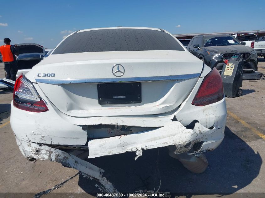 2019 Mercedes-Benz C 300 VIN: 55SWF8DB6KU309011 Lot: 40487539