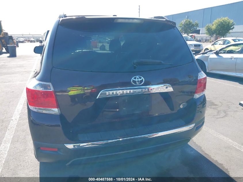 5TDZK3EH9CS081342 2012 Toyota Highlander Se