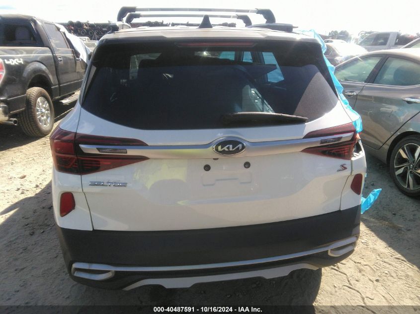 2021 Kia Seltos S VIN: KNDEUCAAXM7195718 Lot: 40487591