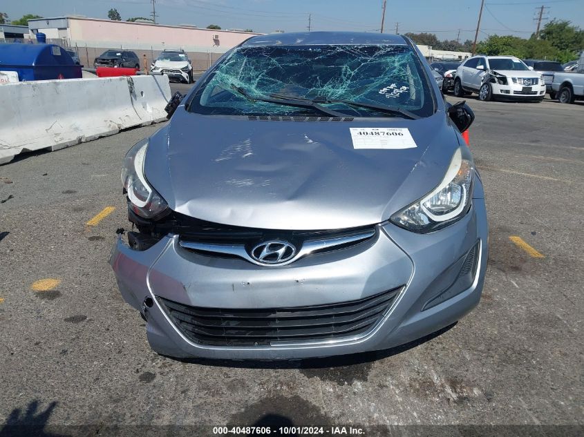 2016 Hyundai Elantra Se VIN: 5NPDH4AE6GH674887 Lot: 40487606