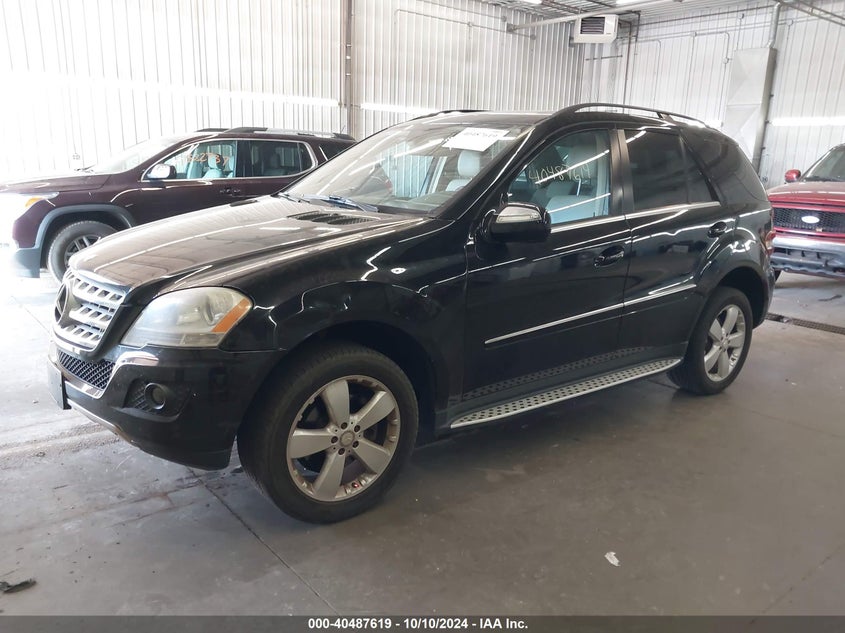 Vin: 4jgbb8gb6aa569046, lot: 40976322, mercedes-benz ml 350 4matic 20102