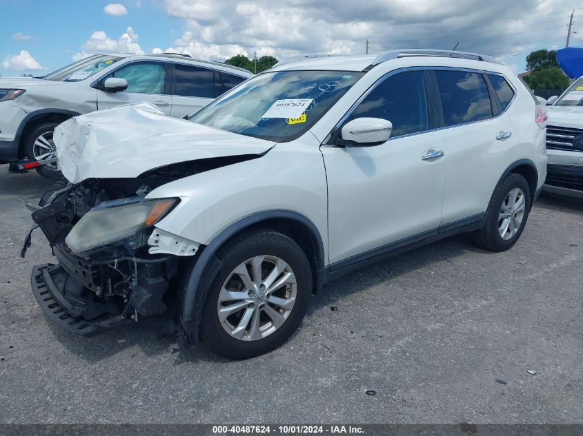 KNMAT2MTXFP540368 2015 NISSAN ROGUE - Image 2