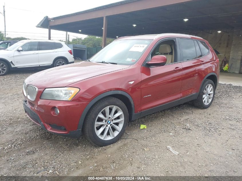 VIN 5UXWX9C50E0D27427 2014 BMW X3, Xdrive28I no.2