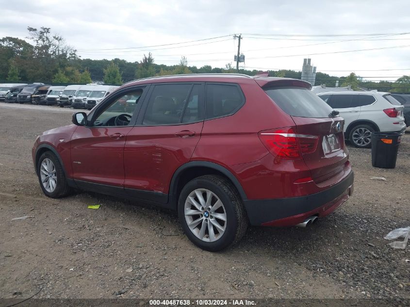 VIN 5UXWX9C50E0D27427 2014 BMW X3, Xdrive28I no.3