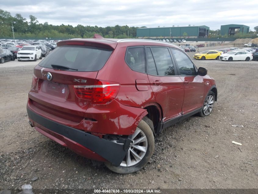 VIN 5UXWX9C50E0D27427 2014 BMW X3, Xdrive28I no.4