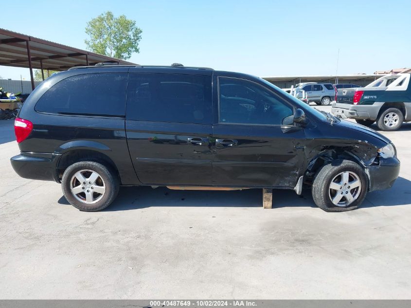 2006 Dodge Grand Caravan Sxt VIN: 2D4GP44L26R921062 Lot: 40487649