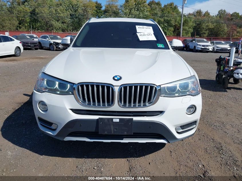 2016 BMW X3 XDRIVE28I - 5UXWX9C51G0D86277