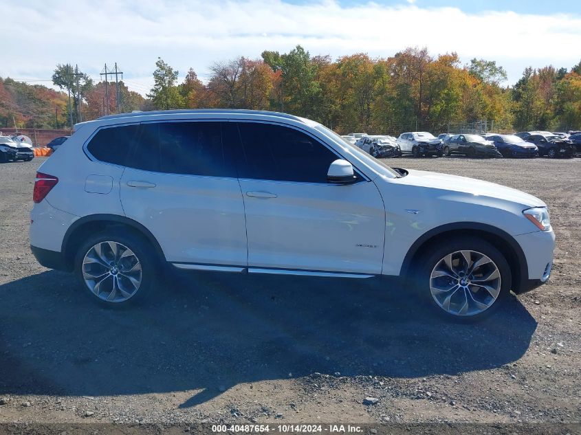 2016 BMW X3 XDRIVE28I - 5UXWX9C51G0D86277