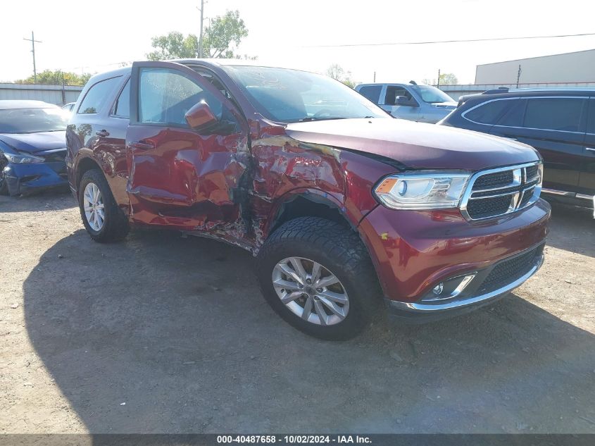 2020 Dodge Durango Sxt Rwd VIN: 1C4RDHAG6LC130292 Lot: 40487658