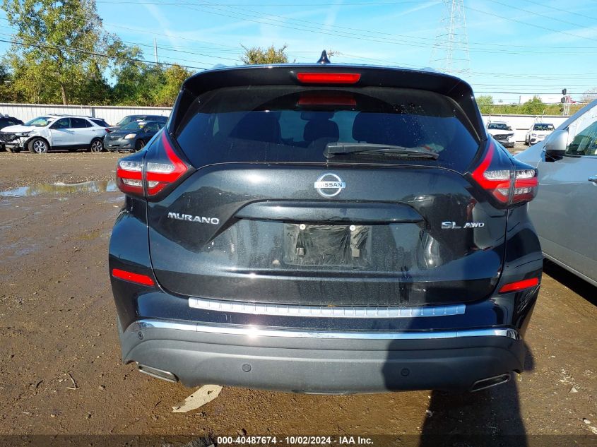 5N1AZ2MS3KN163003 2019 Nissan Murano Sl