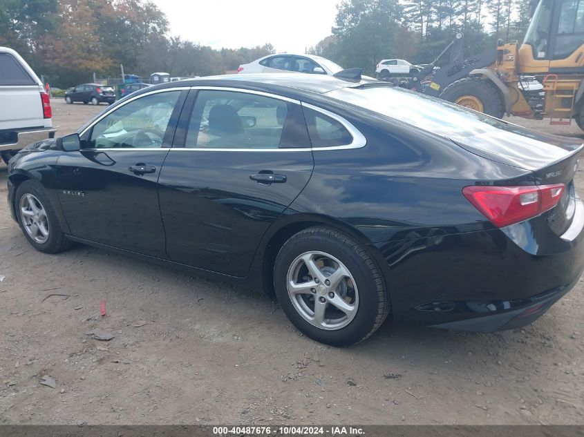 2016 Chevrolet Malibu Ls VIN: 1G1ZB5ST6GF358600 Lot: 40487676