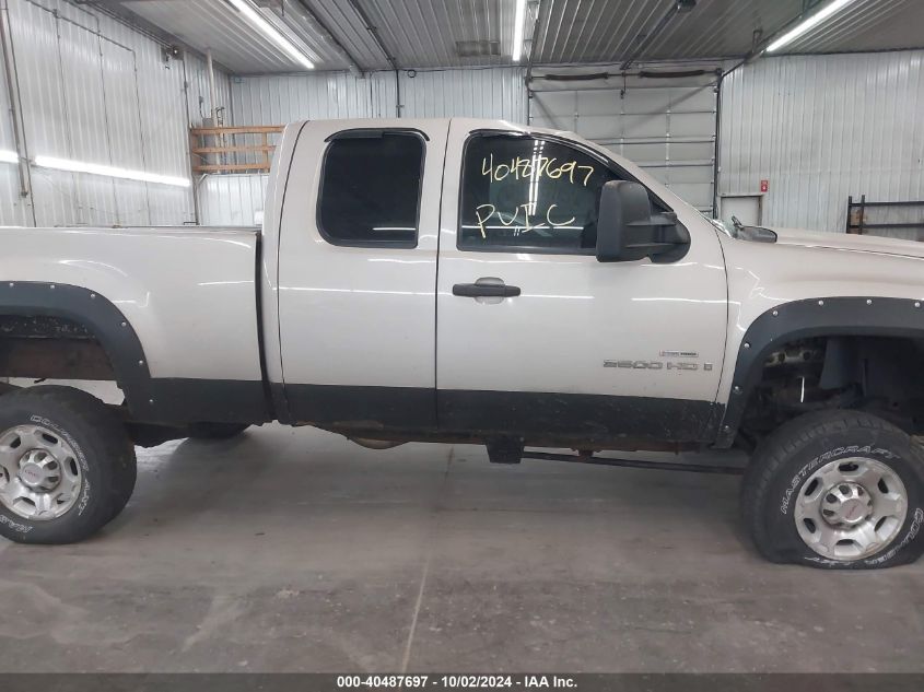 2007 GMC Sierra 2500Hd Sle1 VIN: 1GTHK29697E596030 Lot: 40487697