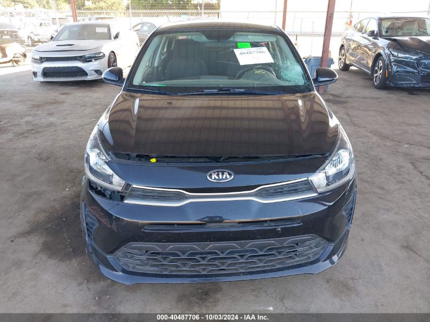 2021 Kia Rio Lx VIN: 3KPA24AD0ME400385 Lot: 40487706