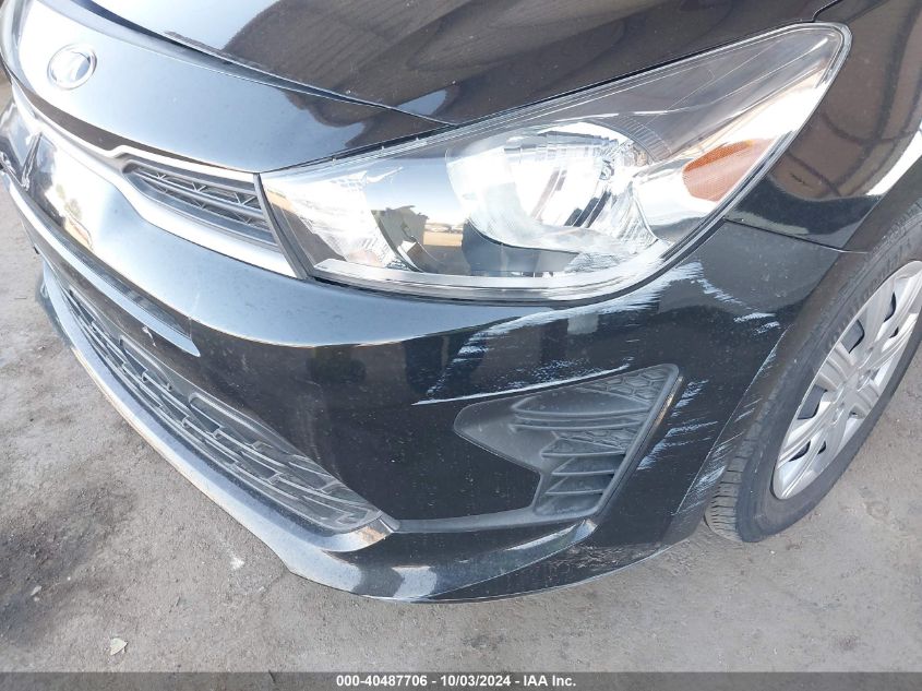 2021 Kia Rio Lx VIN: 3KPA24AD0ME400385 Lot: 40487706