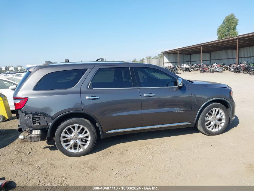 2015 Dodge Durango Citadel VIN: 1C4RDJEG6FC696040 Lot: 40487713