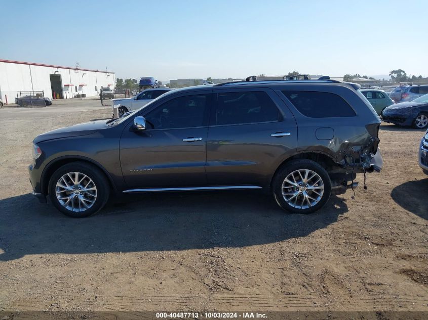 2015 Dodge Durango Citadel VIN: 1C4RDJEG6FC696040 Lot: 40487713