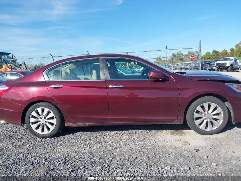 1HGCR2F88DA254259 2013 Honda Accord Ex-L