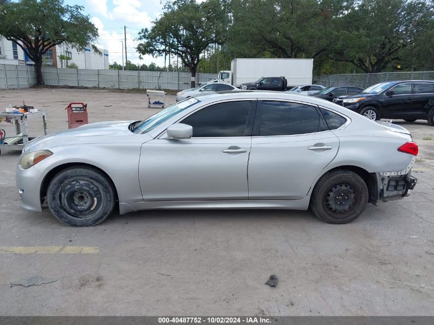 2012 Infiniti M37 VIN: JN1BY1AP2CM335893 Lot: 40487752