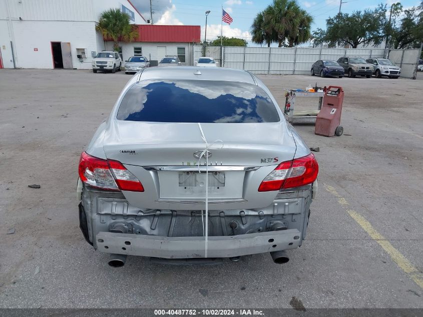 2012 Infiniti M37 VIN: JN1BY1AP2CM335893 Lot: 40487752