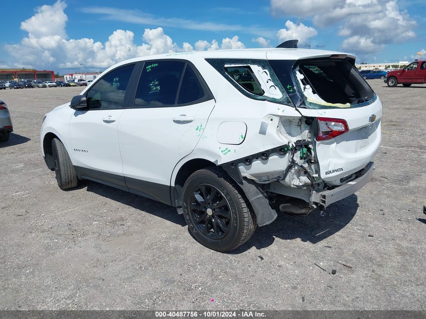 VIN 3GNAXHEV1LS650107 2020 CHEVROLET EQUINOX FWD LS