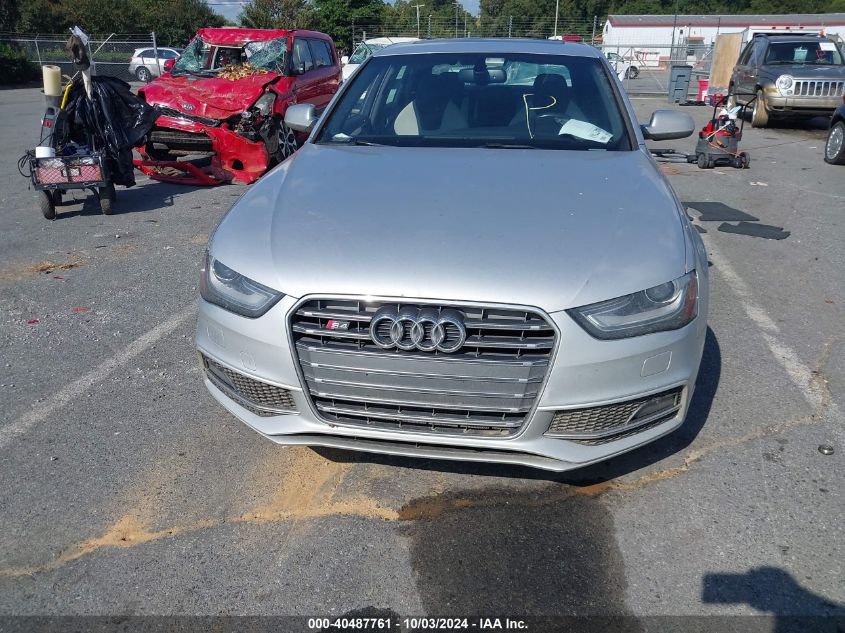 WAUDGAFLXDA179794 2013 Audi S4 3.0T Premium Plus