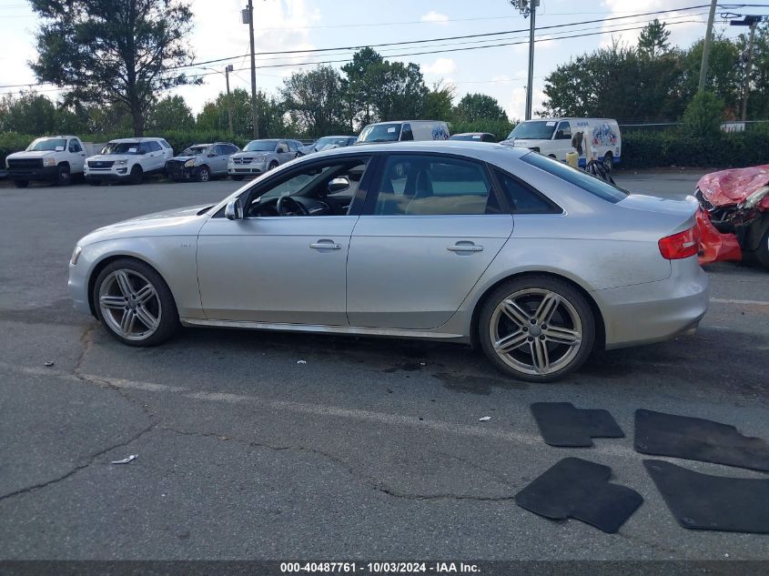 2013 Audi S4 3.0T Premium Plus VIN: WAUDGAFLXDA179794 Lot: 40487761